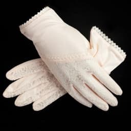 100% Natural Mulberry Silk Gloves Summer Female Ultra Thin Breathable Sleep Moisturizing Sunscreen Anti-UV Driving Mittens M51