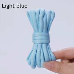 1 Pair Oval Shoe Laces Half Round Athletic Shoelaces for Running Sneakers Laces Shoes Strings Durable without Fading Shoelace