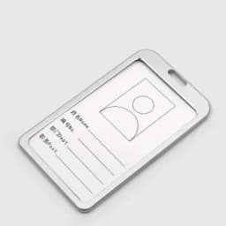 Aluminium Alloy Employee Name ID Card Cover Metal Work Identity Badge ID Business Case Credit Card Holder Wallet Case