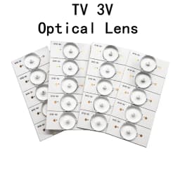 LED Light Strip LED Backlight Lamp Beads 3V/6V SMD Lamp Beads With Optical Lens Fliter For 32-65 Inch LED TV Repair Brand New
