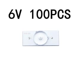 LED Light Strip LED Backlight Lamp Beads 3V/6V SMD Lamp Beads With Optical Lens Fliter For 32-65 Inch LED TV Repair Brand New