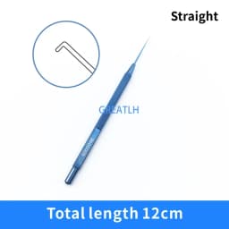 Titanium ophthalmic hooks Various types Akahoshi Nucleus Manipulator ophthalmic instruments