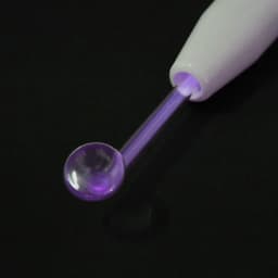Replacement Violet Red High Frequency Electrodes Glass Tube for Facial Body Wand Acne Spot Wrinkle Removal Skin Care Beauty