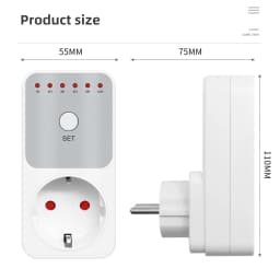 Electronic Digital Timer Switch Socket Kitchen Timer Outlet Programmable Timing Socket Control 220V EU US UK AU Plug