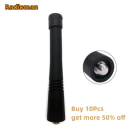 VHF Short Antenna For Motorola Radio GP328 GP340 GP300 CP150 CP200 PR400 EP450 GP338 HT1250 P110 P200 P210