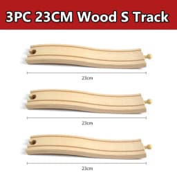 All Kinds Wooden Train Track Accessories Beech Wooden Railway Track Fit for All Brand Train Toys for Children Educational