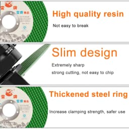 2-50pcs 125mm Metal Cutting Disc Angle Grinder Stainless Steel Grinding Cutting Resin Double Mesh Ultra-Thin Polishing Piece