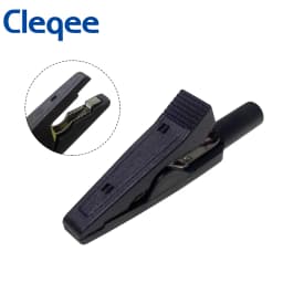 JXSINONE P2009 6Colors Full Insulated Crocodile clip connect 2mm Banana Female Adapter Test Probe Alligator Clip