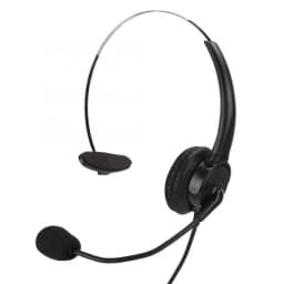 The New Headset Phone Mono Headset Landline Phone Headset With Microphone Homeearplugs Wired Headset Handle Game
