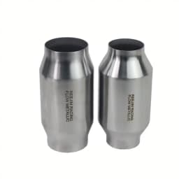 4" x 8" High-Flow Catalytic Converter - 200 Cell/cpsi Metallic Substrate - 2.5"/3" In/Out - EPA & Euro 3 Compliant