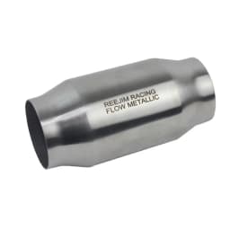 4" x 8" High-Flow Catalytic Converter - 200 Cell/cpsi Metallic Substrate - 2.5"/3" In/Out - EPA & Euro 3 Compliant