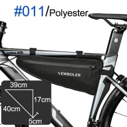 NEWBOLER Bicycle Bag Rainproof Large Capacity MTB Road Bike Frame Bag Triangle Pouch Waterproof Caulking Bag Pannier Accessories