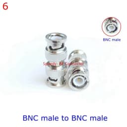 1Pcs Q9 BNC BANANA Tee Type 3way 4way Splitter Connector BNC To BNC Male Female RF Coaxial Adapter Copper Brass Fast Delivery