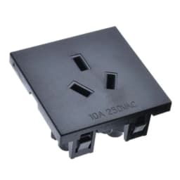 Black Copper 10/16A 250V American Japan Australian British EU Germany French Brazil Universal Electrical AC Power Socket
