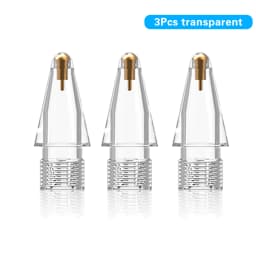 New Tip for Apple Pencil Tip Nib for Apple Pencil 1st 2nd Generation 1 2th Gen Pencil Replacement Tip 2H 2B 4.0 Transparent Nib