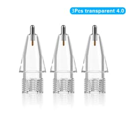 New Tip for Apple Pencil Tip Nib for Apple Pencil 1st 2nd Generation 1 2th Gen Pencil Replacement Tip 2H 2B 4.0 Transparent Nib