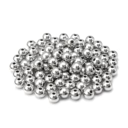3 4 6 7 8 10 12mm 50-500pcs Gold Color CCB Ball Beads Round Loose Bead For Making DIY Bracelet Necklace Wedding Jewelry