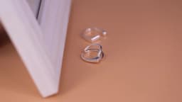 VENTFILLE 925 Sterling Silver Rings INS Fashion Hip Hop Vintage Couples Hollow Lines Punk Thai Silver Party Adjustable Jewelry