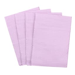 Disposable Nail Manicure Table Mat Pink Waterproof Nail Art Paper 3 Ply Foldable Tatto Bibs Pads Nail Salon Manicure Pad 17inch