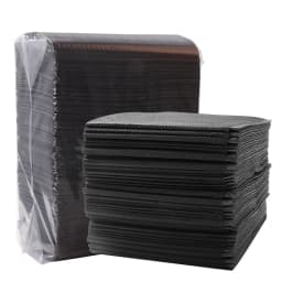 Disposable Nail Manicure Table Mat Pink Waterproof Nail Art Paper 3 Ply Foldable Tatto Bibs Pads Nail Salon Manicure Pad 17inch