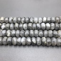 5*8mm Rondelle Stone Beads Chalcedony Natural Jaspers Abacus Beads Jades Loose Beads for Jewelry Making Bracelet DIY Necklace