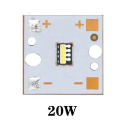 10pcs Lamp 5W 10W 15W 20W 25W High Power LED Light Super Bright 6500K LED Beads PCB Tube For Automotive Headlights DIY