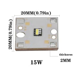 10pcs Lamp 5W 10W 15W 20W 25W High Power LED Light Super Bright 6500K LED Beads PCB Tube For Automotive Headlights DIY