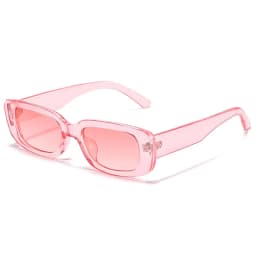 OEC CPO Small Square Sunglasses Women Plastic Frame Orange Gradient Sunglasses Female Trendy Brand Designer Eyeglasses UV400