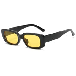 OEC CPO Small Square Sunglasses Women Plastic Frame Orange Gradient Sunglasses Female Trendy Brand Designer Eyeglasses UV400