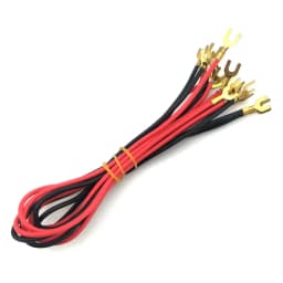 5 Pairs Physics Experimental Equipment Cold Circuit Terminal Wire for Electrical Circuit Experiment U-Shaped Connector Wire
