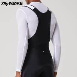 YKYWBIKE Cycling Jersey Full Sleeve Bike Shirt Unisex Underwear Race Bicycle Clothing Mesh Base Layer MTB Road Bike Sport Wear