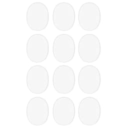6/12/24Pcs Drum Mute Pad Transparent Silicone Jazz Snare Drum Muffler 3 Colors Optional/A Great Assistant for Drum Set Players