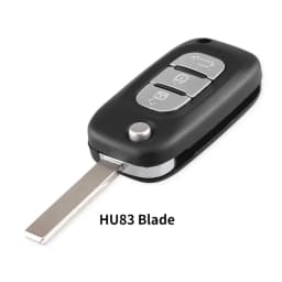KEYYOU 2/3 Buttons Filp Car Remote Key Case shell for Renault Fluence Clio Megane Kangoo Modus Auto Key With NE73/VA2 Blade