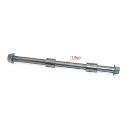 Dirt Pit Bike Wheel Axle M12 190mm-260mm For Drum Brake Wheels Rims Hub 10inch 12" 14 16 17 18 19 inch Bolts