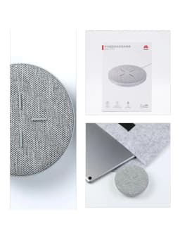 Huawei Wireless Charger Max 27W CP61 Super Charge For Huawei Qi Standard Charge For iPhone 15/14/13/12/11 Series