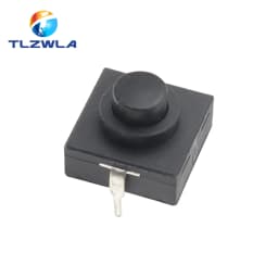 10PCS Flashlight Button Switch 1A 30V CB-1212-112D 2Pin Ultra-Thin Middle Of The Feet 12X12X9.4MM