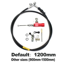 12.7mm Piston Motorcycle Hydraulic Clutch Master Cylinder Rod Brake Pump M10x1.25mm CNC Aluminum For Motocross Dir Bike Motos