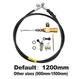 12.7mm Piston Motorcycle Hydraulic Clutch Master Cylinder Rod Brake Pump M10x1.25mm CNC Aluminum For Motocross Dir Bike Motos