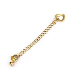 5pcs/lot Stainless Steel Extension Extended Tail Chains Lobster Clasps Connectors DIY Jewelry Making Findings Bracelet Necklaces