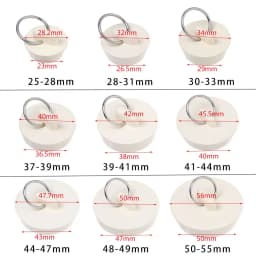 Kitchen Bath Rubber Sink Plug Floor Drain Plug Sink Bathtub Drainage Stopper Laundry Leakage-proof Plug Bathroom Supplies