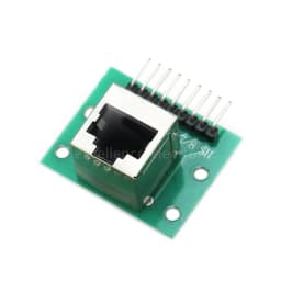 1Pcs RJ45 Adapter Board To XH2.54 Modular Ethernet Connector Adapter Network Interface + Breakout Board + Pin Header