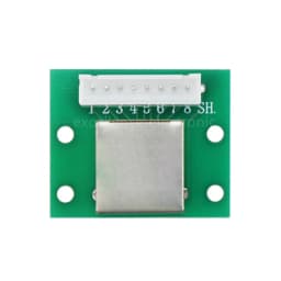 1Pcs RJ45 Adapter Board To XH2.54 Modular Ethernet Connector Adapter Network Interface + Breakout Board + Pin Header