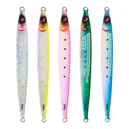 JIGGING PRO Sardine Slider Metal Jig 40g 60g 80g 100g UV Long Cast Saltwater Slow Pitch Jigging Lure Tuna Esca Senuelo