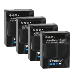 Original Probty for GoPro Hero3 Hero3+ Hero 3 Hero 3+ Battery +LCD Dual Charger for Go Pro AHDBT-301 Action Camera Accessory