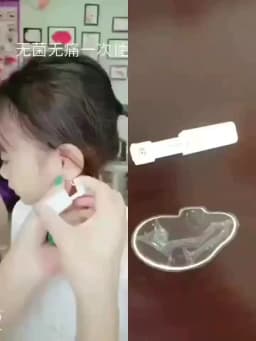 24PCS/Box Disposable Sterile Ear Piercing Unit Ear Cartilage Tragus Helix Piercing Gun More Safety Piercer Tool For Piercing