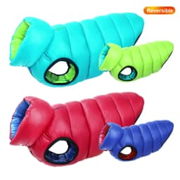 Warm Winter Dog Clothes Vest Reversible Dogs Jacket Coat 3 Layer Thick Pet Clothing Waterproof Outfit for Small Large Dogs