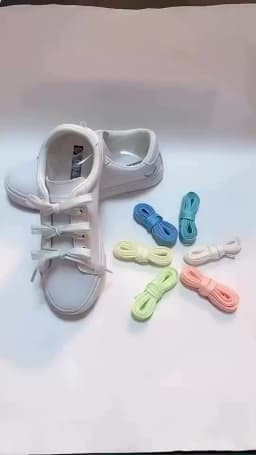 1 Pair Luminous Shoelaces Flat Sneakers Canvas Shoe Laces Glow In The Dark Night Color Fluorescent Shoelace 80/100/120/140cm