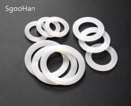 ID 11~50mm OD 19~70mm Food Grade Silicone Gasket High Temperature Resistance Seal Ring Water Dispenser Water Pipe Joint Sealing