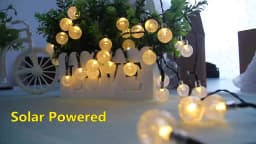 3M 6M 11M Crystal ball LED String Fairy Lights USB/Battery Powered Waterproof Holiday Garland Lights For Outdoor Christmas