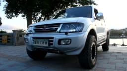 AKD Head Lamp for Pajero V73 LED Headlight 2004-2016 Headlights V77 V75 DRL Turn Signal High Beam Angel Eye Projector Lens